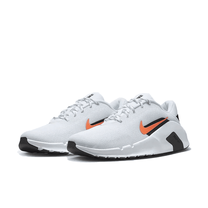 Tenis Nike Flex Train Hombre-Blanco/Naranja 4