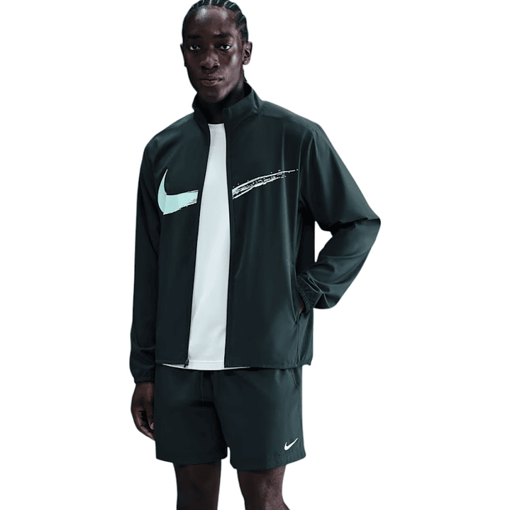 Chaqueta Nike Df Form Hd Jkt Gfx Hombre-Verde 3