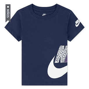 Camiseta Nike Nkg Wild Warmth Graphic Tee Niño-Negro