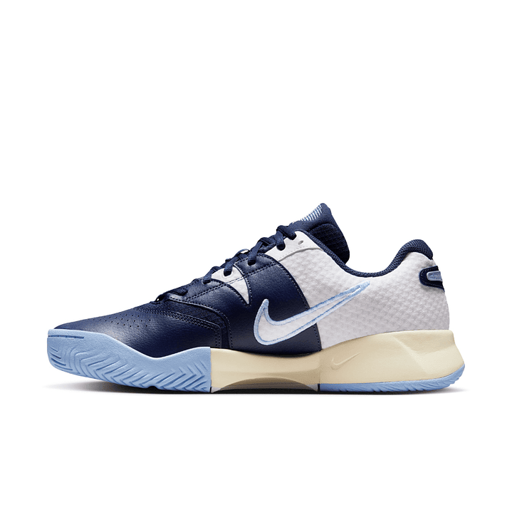 Tenis Nike M Court Lite 4 Hc Hombre-Azul/Blanco 3