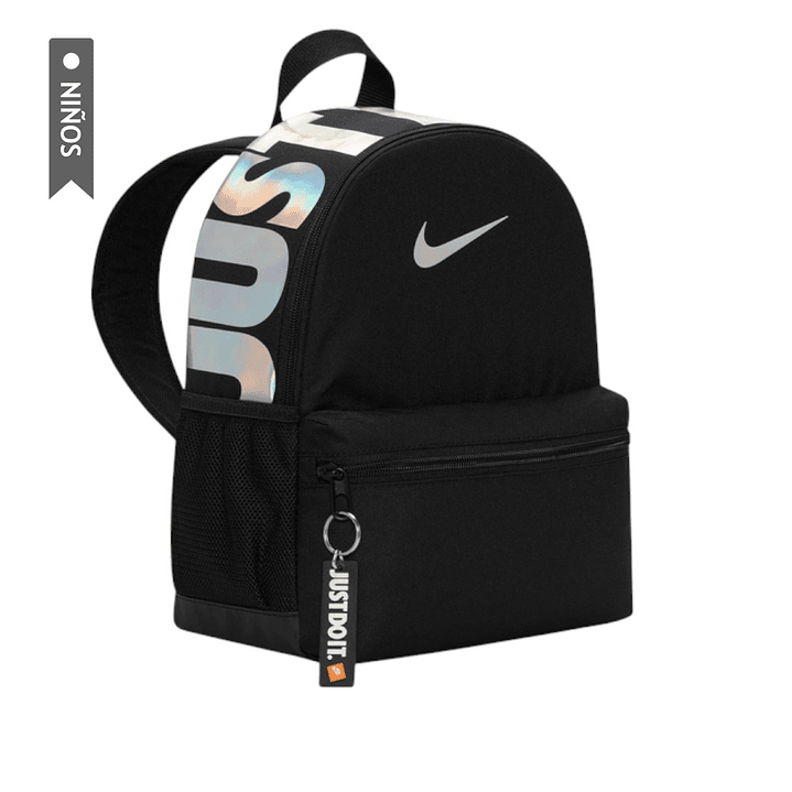Morral Nike Y Nk Brsla Jdi Mini Bkpk 11L Niño-Negro 3