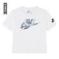 Camiseta Nike Nkb Unwrapped Futura Niño-Blanco/Negro - Miniatura 1