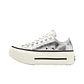 Tenis Converse Ctas Lift Double Stack Mujer-Plateado - Miniatura 3