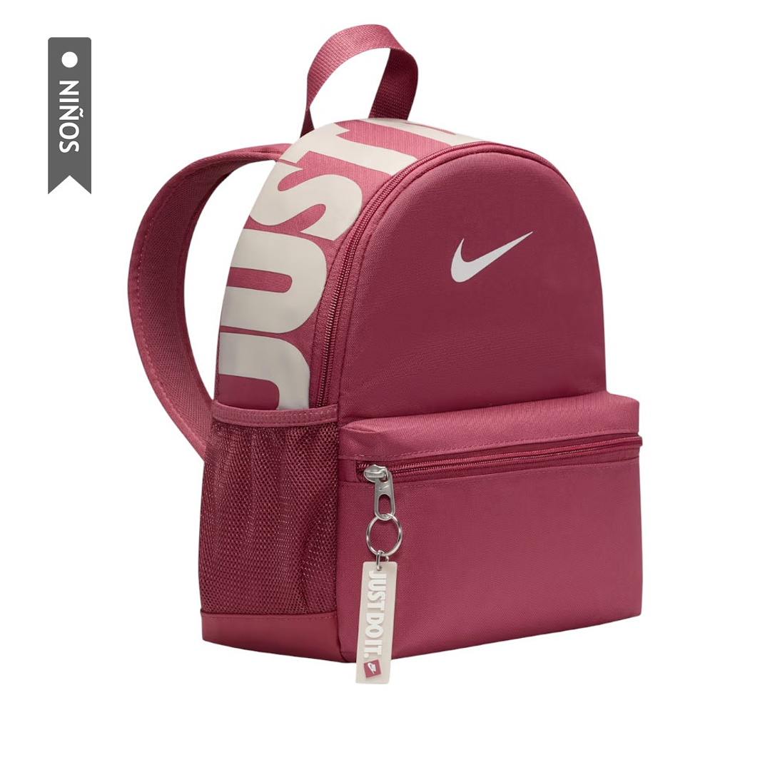 Morral Nike Y Nk Brsla Jdi Mini Bkpk 11L Niño-Rosa 3