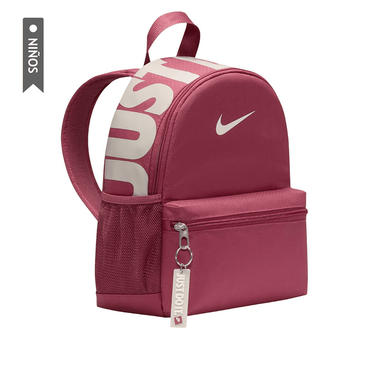 Morral Nike Y Nk Brsla Jdi Mini Bkpk 11L Niño-Rosa 3