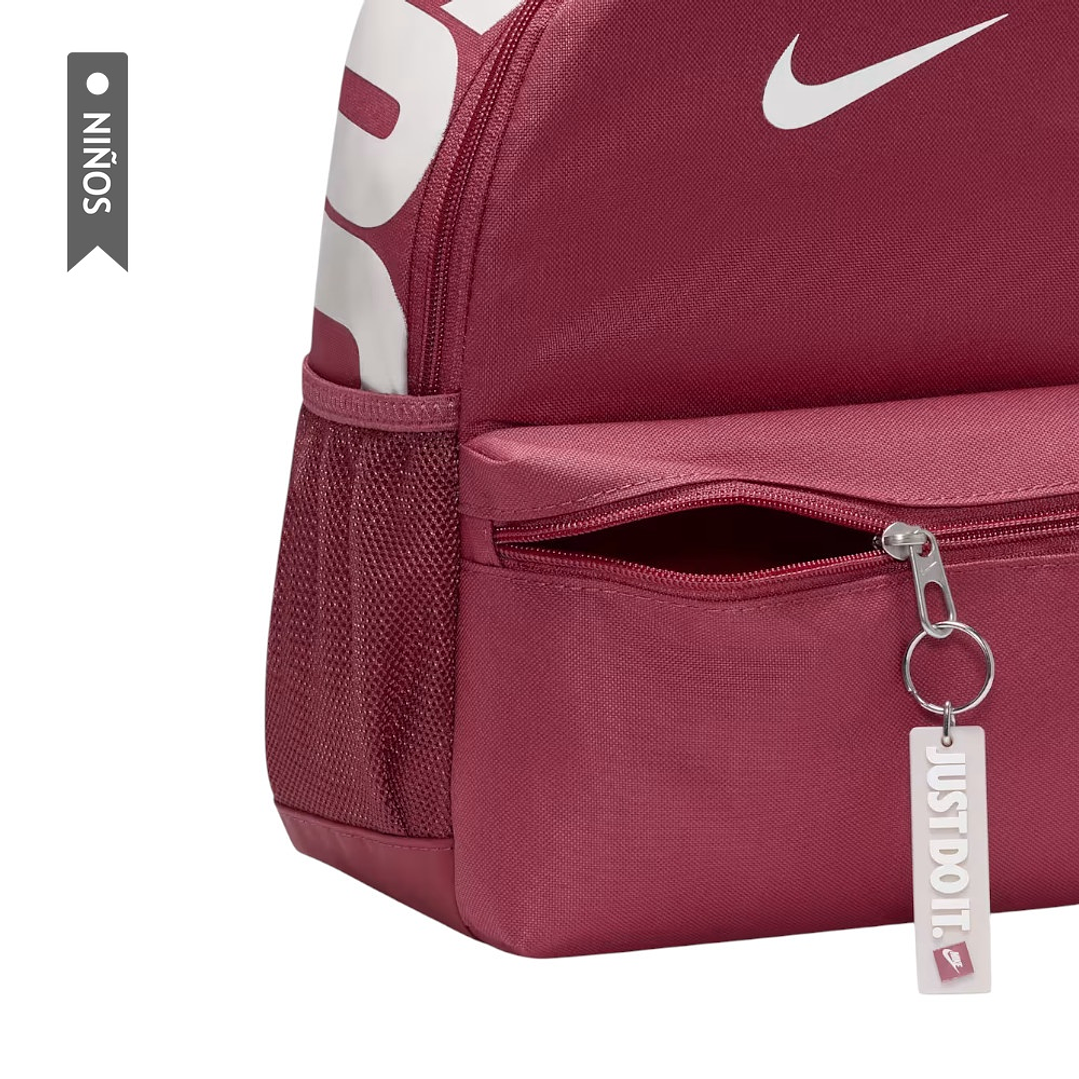 Morral Nike Y Nk Brsla Jdi Mini Bkpk 11L Niño-Rosa 4