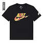 Camiseta Nike Nkb Unwrapped Futura Niño-Negro/Verde - Miniatura 1