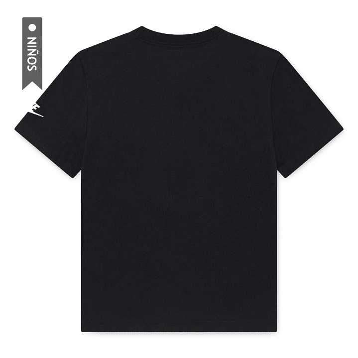 Camiseta Nike Nkb Unwrapped Futura Niño-Negro/Verde 2