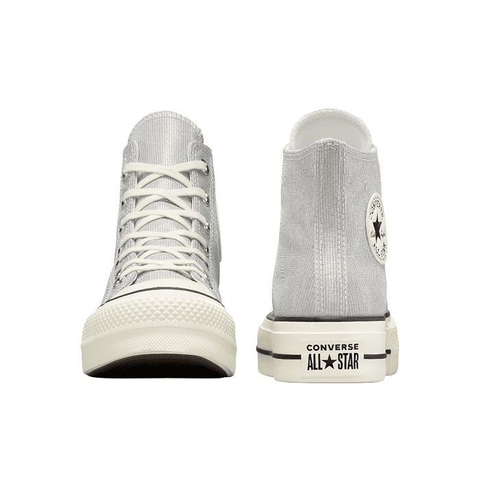 Botas Converse Chuck Taylor All Star Lift Mujer-Gris 5