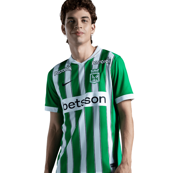Camiseta De Futbol Nike Atlético Nacional 2026 Hombre-Verde 1