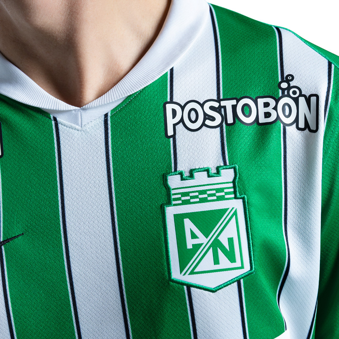 Camiseta De Futbol Nike Atlético Nacional 2026 Hombre-Verde 3