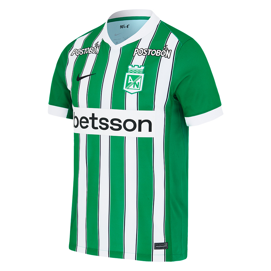 Camiseta De Futbol Nike Atlético Nacional 2026 Hombre-Verde 5