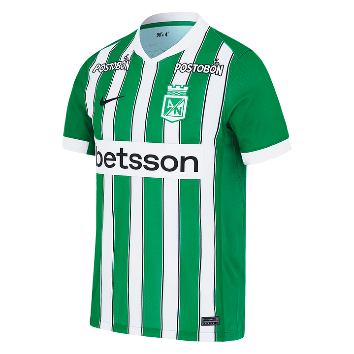 Camiseta De Futbol Nike Atlético Nacional 2026 Hombre-Verde 5