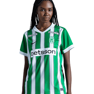 Camiseta De Futbol Nike Atlético Nacional Mujer-Verde