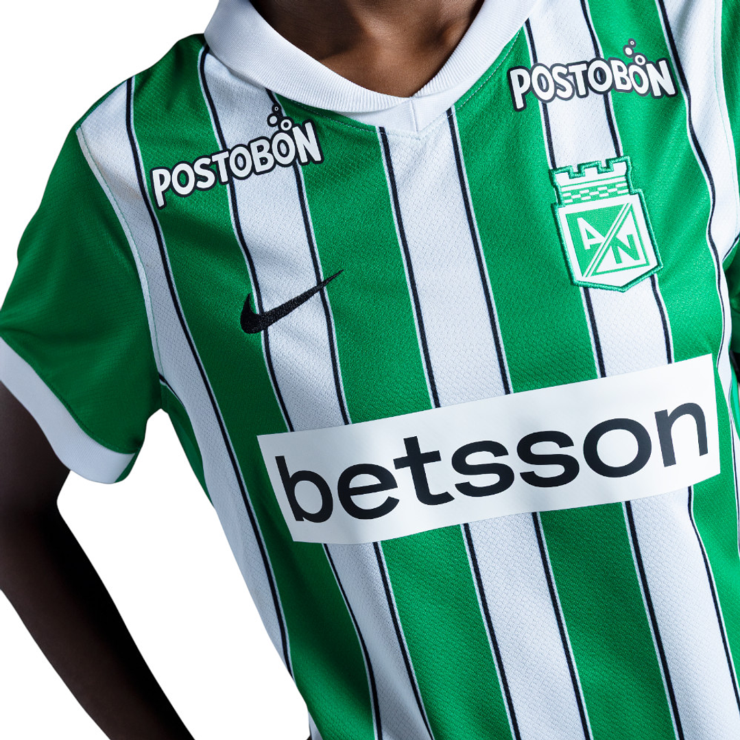 Camiseta De Futbol Nike Atlético Nacional 2026 Mujer-Verde 3