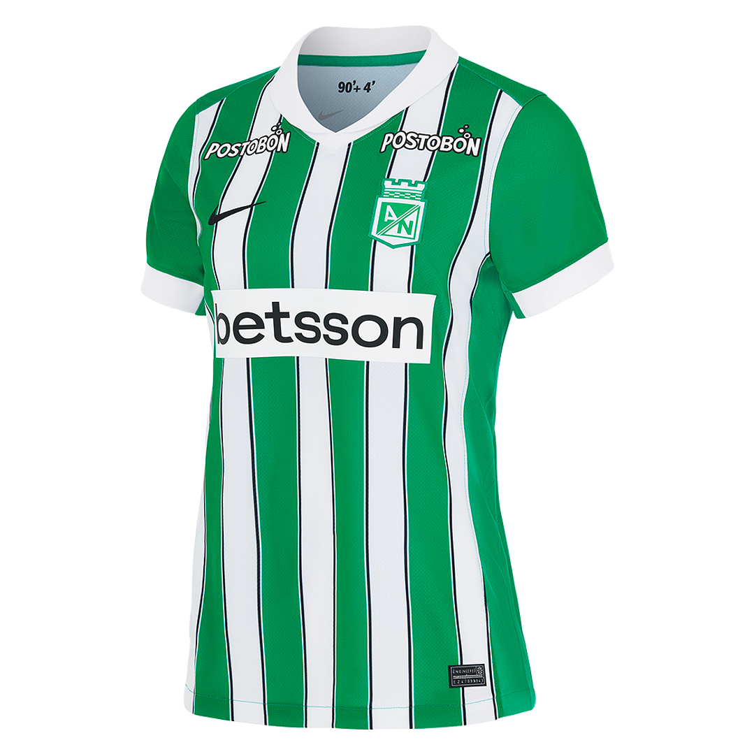 Camiseta De Futbol Nike Atlético Nacional 2026 Mujer-Verde 5