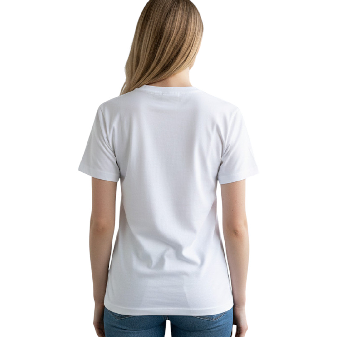 Camiseta Converse Logo Remix Mujer-Blanco 2