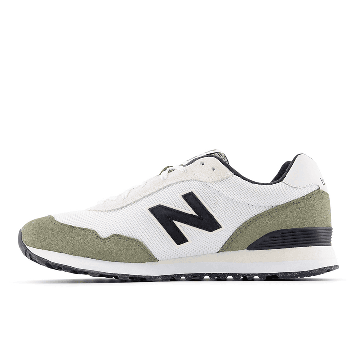 Tenis New Balance 515 Hombre-Blanco/Verde 3