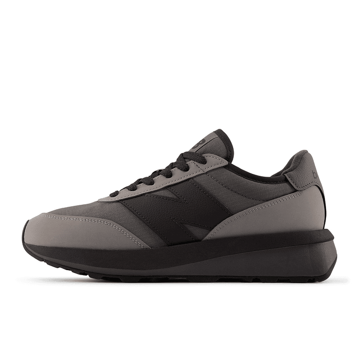 Tenis New Balance 370 Hombre-Gris/Negro 3