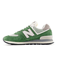 Tenis New Balance 574 Hombre-Verde/Blanco - Miniatura 3