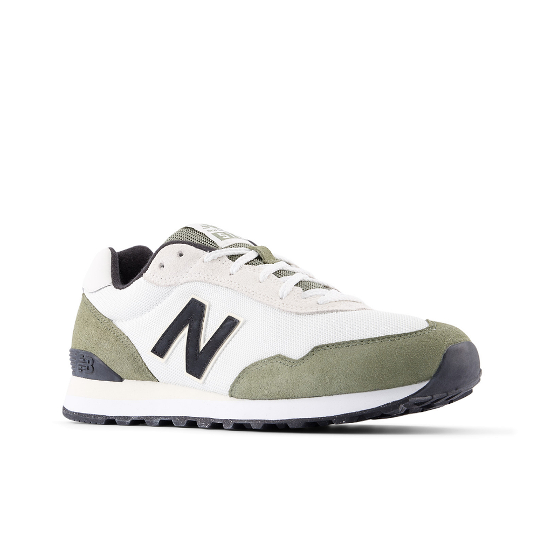 Tenis New Balance 515 Hombre-Blanco/Verde 4