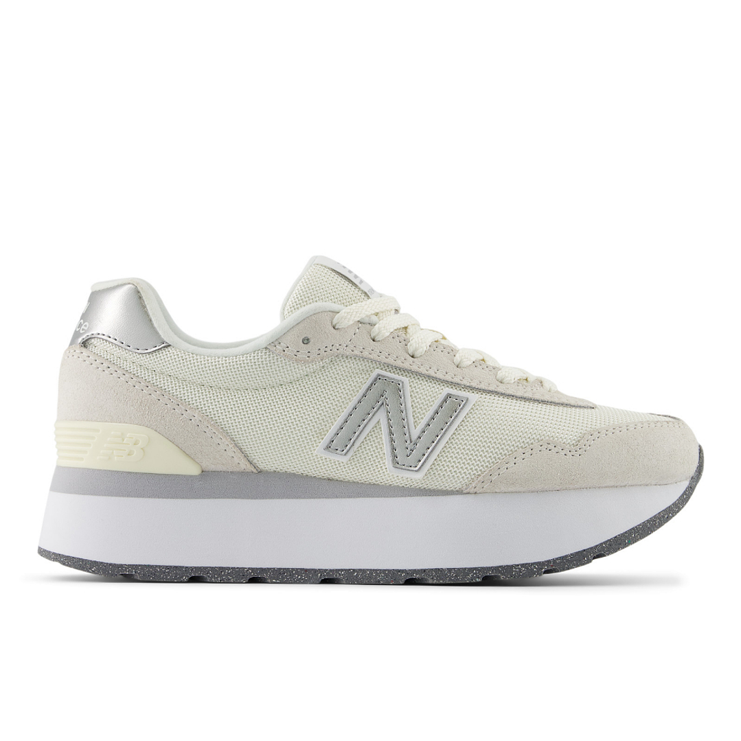 Tenis New Balance 515 Mujer-Beige/Gris 1