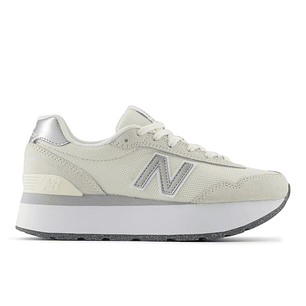 Tenis New Balance 515 Mujer-Beige/Gris