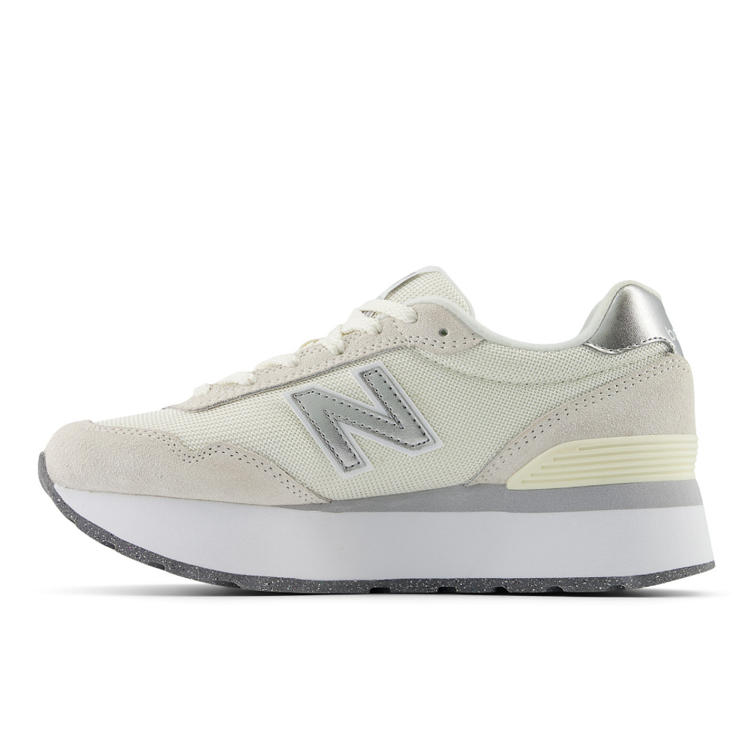 Tenis New Balance 515 Mujer-Beige/Gris 3