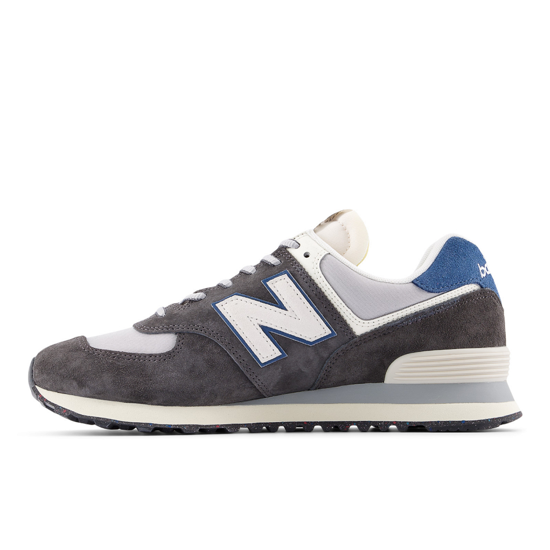 Tenis New Balance 574 Hombre-Negro/Blanco 3