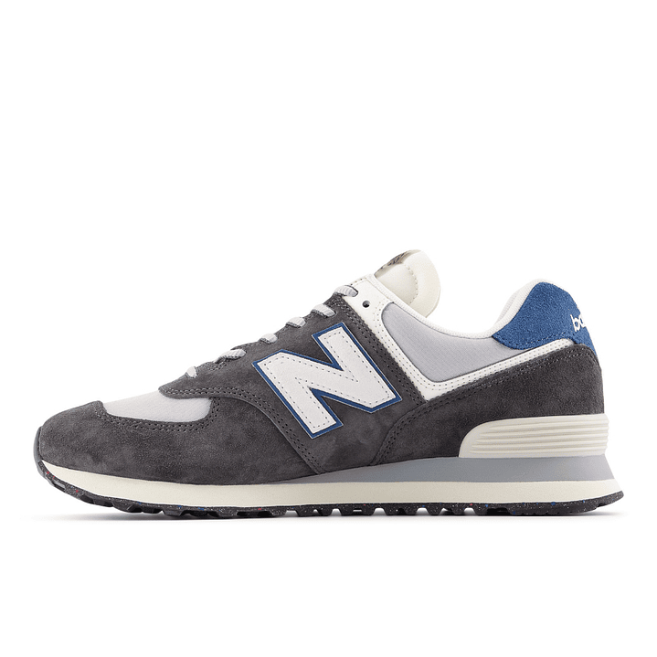 Tenis New Balance 574 Hombre-Negro/Blanco 3