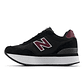 Tenis New Balance 515 Mujer-Negro/Rojo - Miniatura 3