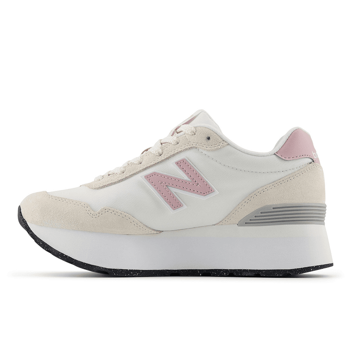 Tenis New Balance 515 Mujer-Blanco/Rosa 3