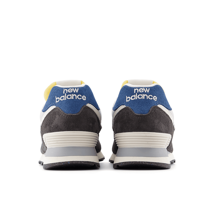 Tenis New Balance 574 Hombre-Negro/Blanco 5