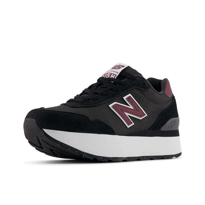 Tenis New Balance 515 Mujer-Negro/Rojo 4