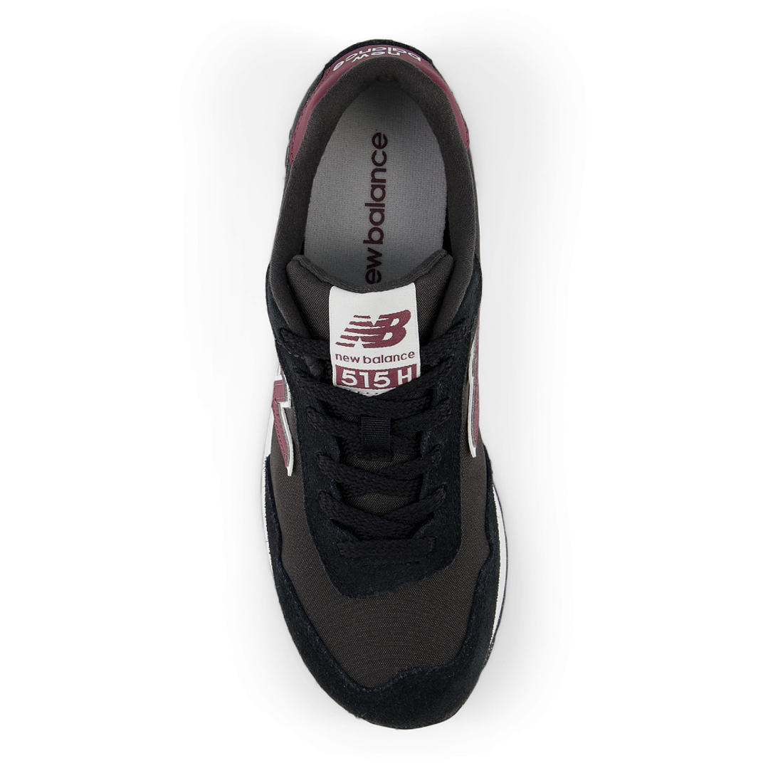 Tenis New Balance 515 Mujer-Negro/Rojo 5