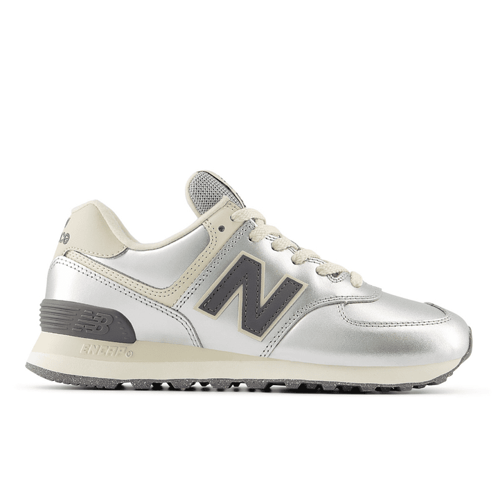 Tenis New Balance 574 Mujer-Gris 1