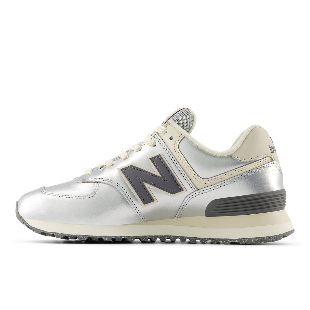 Tenis New Balance 574 Mujer-Gris 3