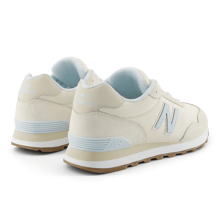 Tenis New Balance 515 Mujer-Beige/Azul 5
