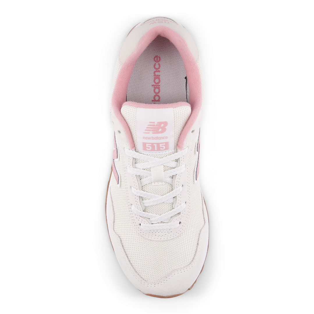 Tenis New Balance 515 Mujer-Beige/Rosa 5