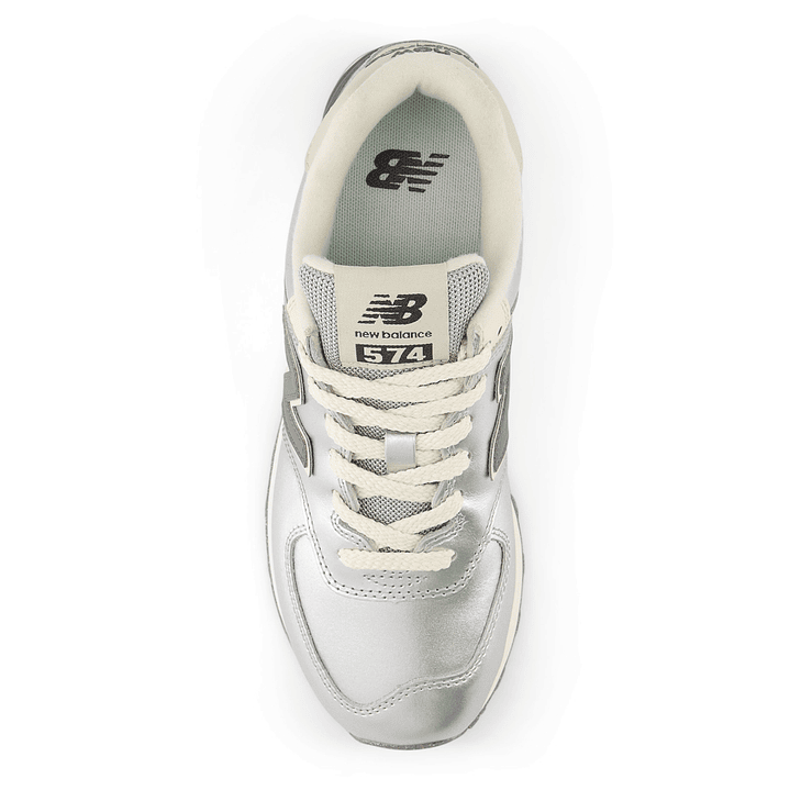Tenis New Balance 574 Mujer-Gris 5