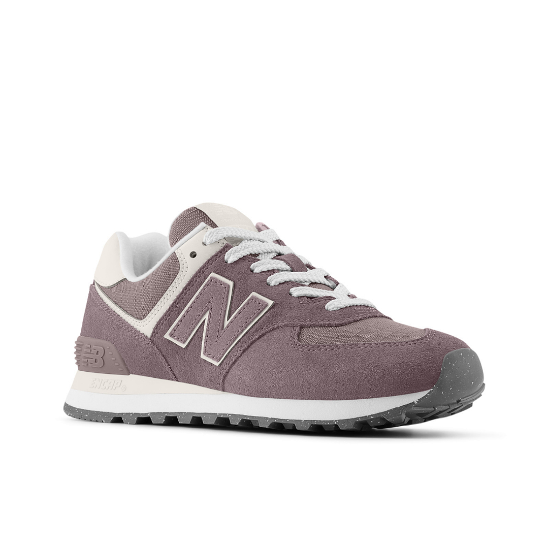 Tenis New Balance 574 Mujer-Vino Tinto 4