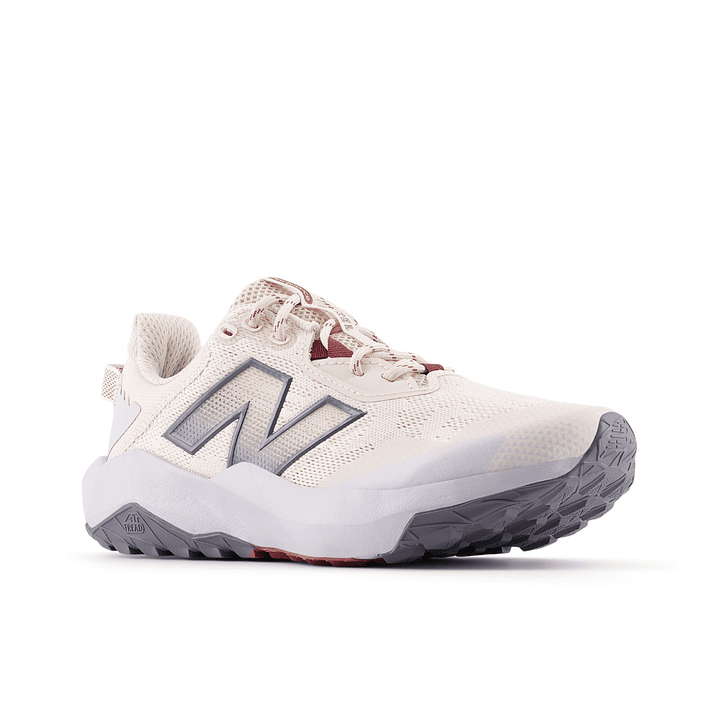 Tenis New Balance Nitrel Mujer-Blanco/Gris 4