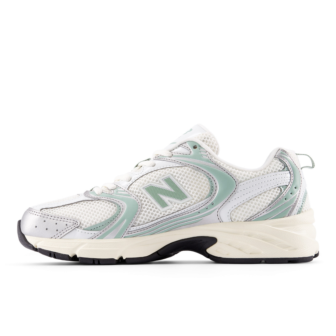 Tenis New Balance 530 Mujer-Blanco/Verde 3