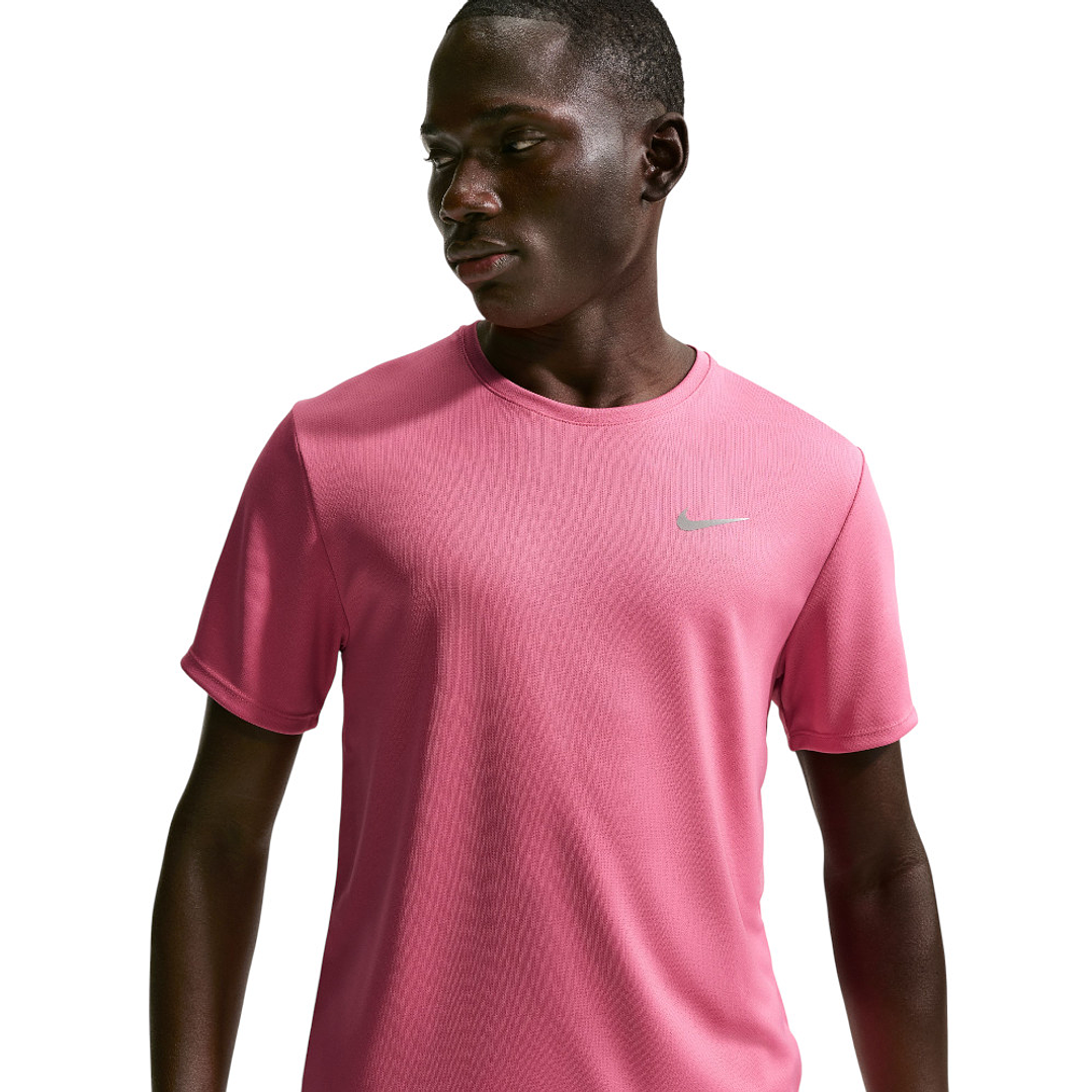 Camiseta Nike Uv Miler Running Hombre-Naranja 3