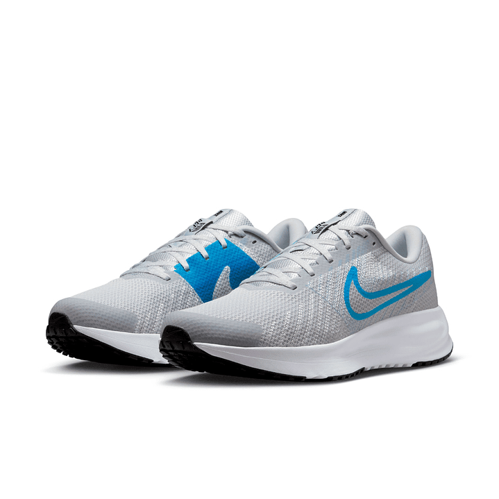 Tenis Nike Run Defy Hombre-Gris/Azul 4