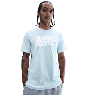 Camiseta Nike M Nsw Tee Block1 Fs Hombre-Azul