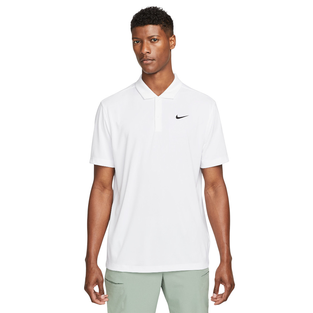 Camiseta Polo Nike Court Hombre-Blanco 1