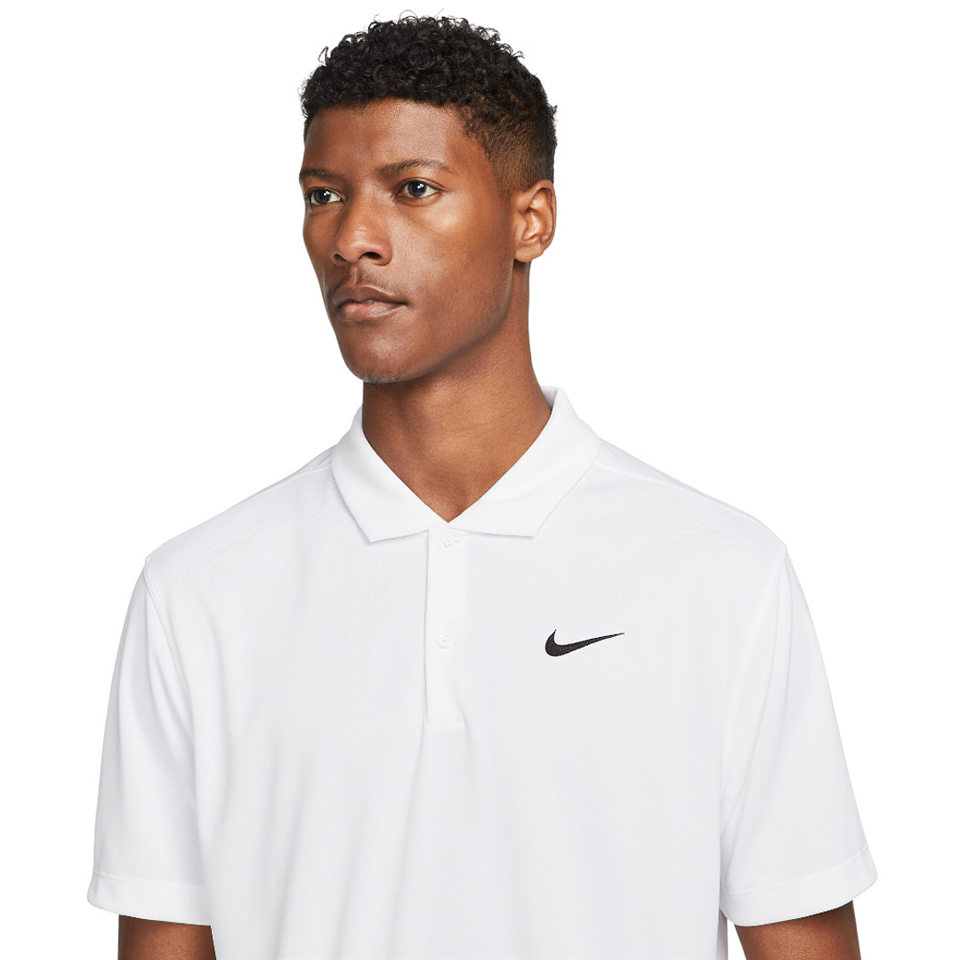 Camiseta Polo Nike Court Hombre-Blanco 3