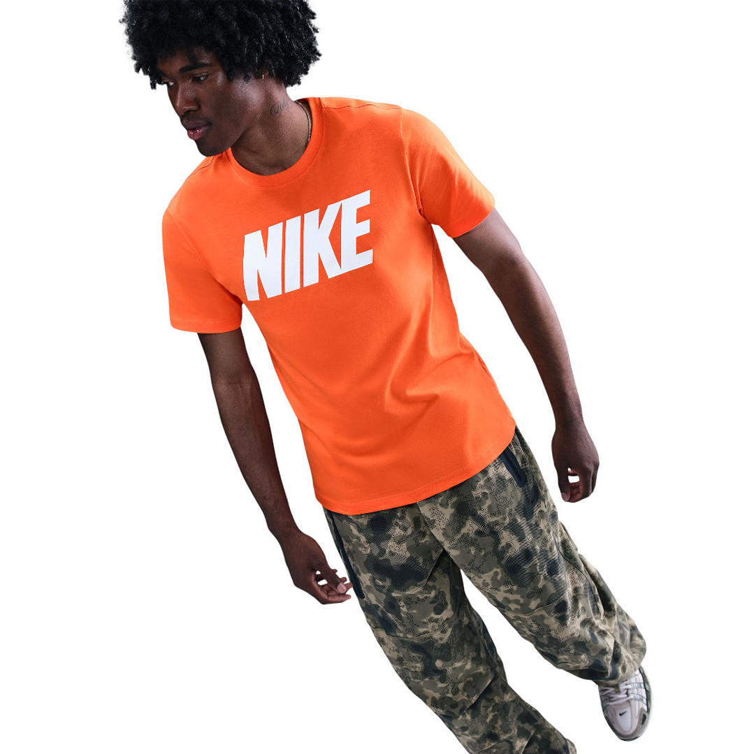 Camiseta Nike M Nsw Tee Block1 Fs Hombre-Rojo 4