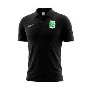 camiseta polo Nike Atletico nacional VCTRY SLD Hombre-Negro